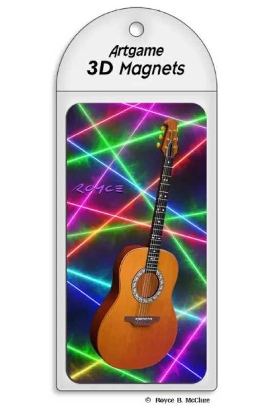 3D Magnet Gitarren A